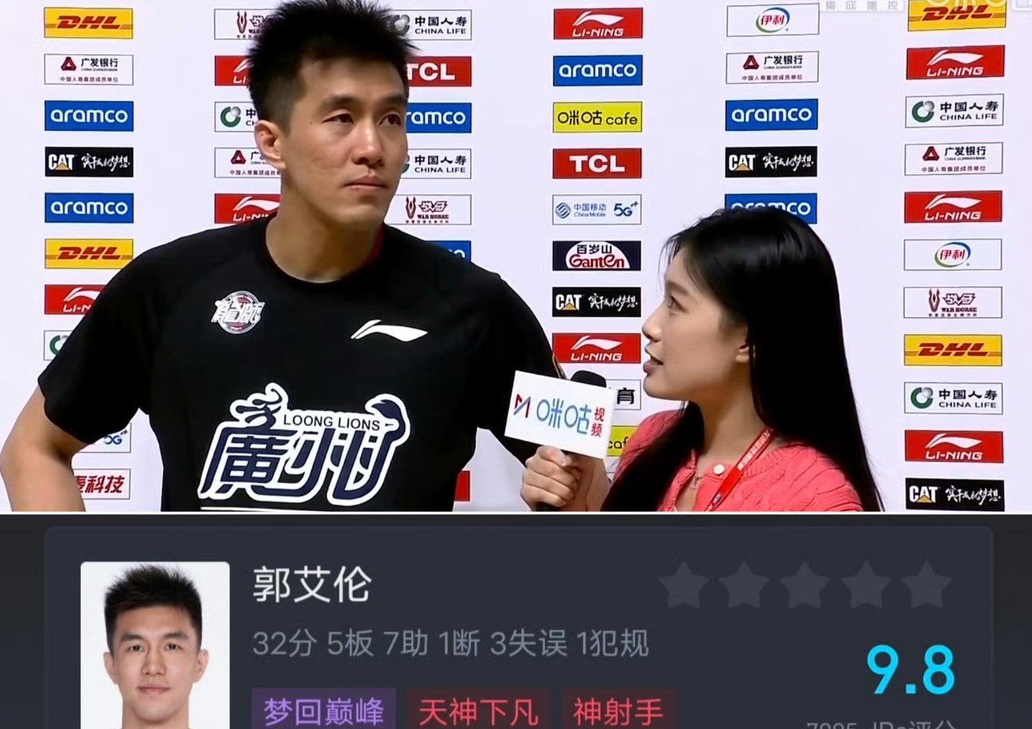 郭艾伦NBA夏季联赛集锦：对阵国王砍下20分5助攻(郭艾伦球赛)